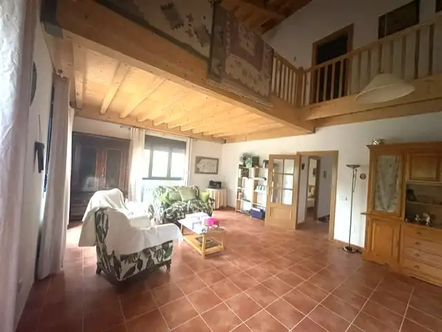 Living room of Detached homes for sale in Renedo de Esgueva  with Heating, Private garden and Terrace