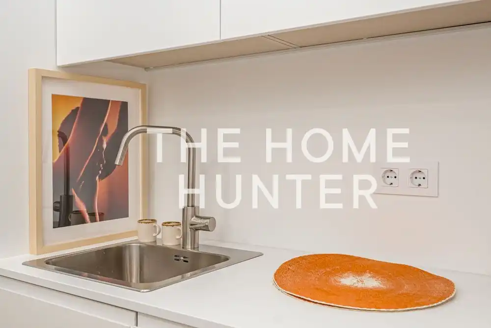 Kitchen of Flat for rent in Madrid  with Air Conditioner, Heating and Furnished