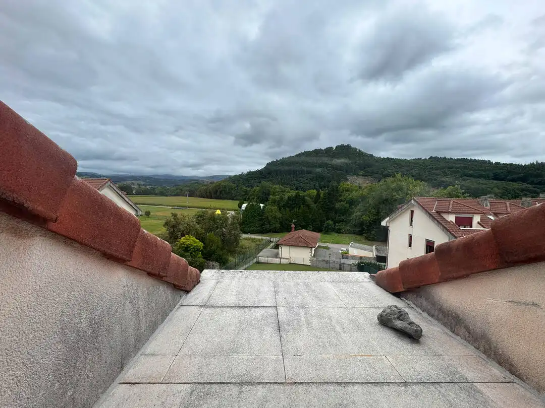 Terrasse von Dachboden zur Miete in Entrambasaguas mit Heizung, Terrasse und Schwimmbad