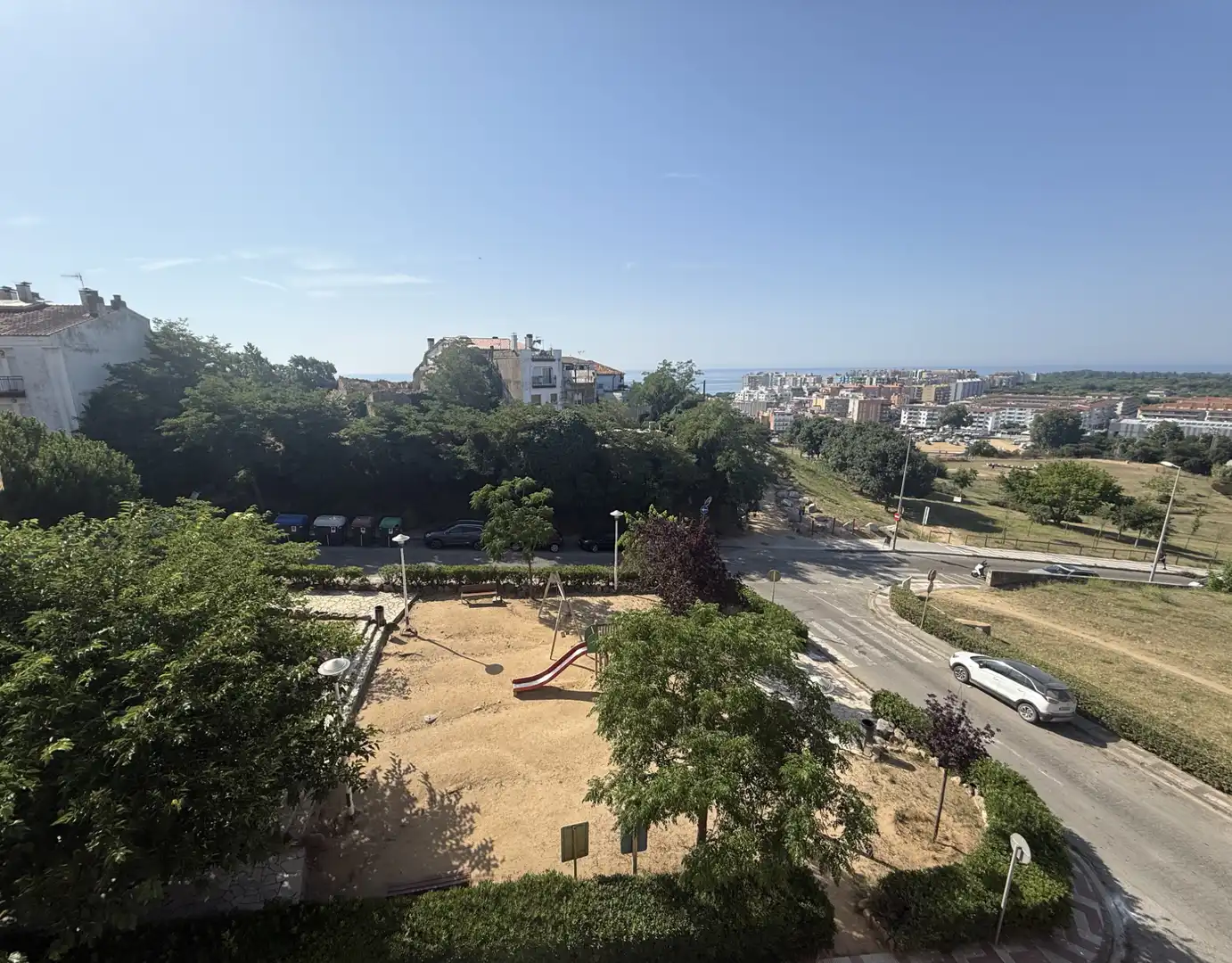 Vista exterior de Pis en venda en Blanes amb Aire condicionat, Forn i Balcó