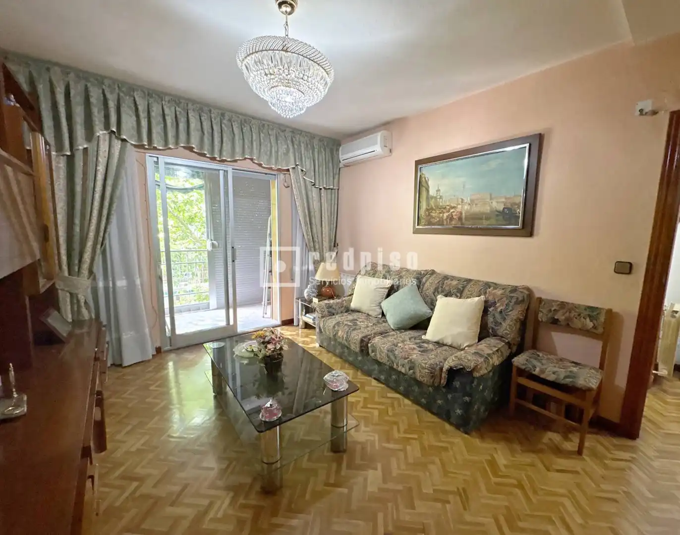 Bedroom of Flat for sale in Madrid  with Air Conditioner, Heating and Parquet flooring