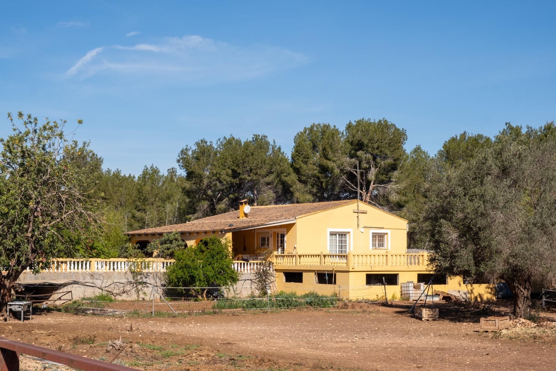Vista exterior de Finca rústica en venda en Bétera amb Jardí privat, Terrassa i Traster