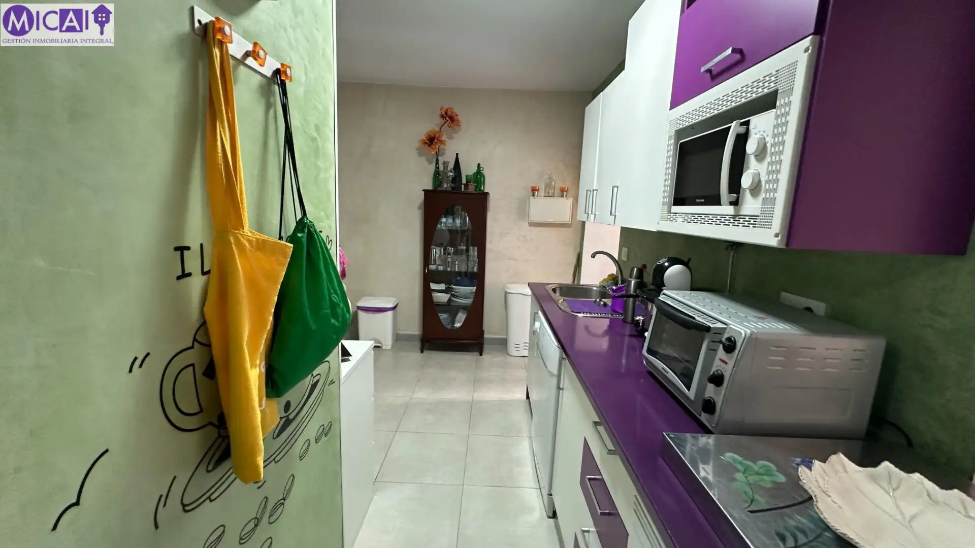 Cocina de Casa adosada en venta en Chiclana de la Frontera con Aire acondicionado, Jardín privado y Terraza