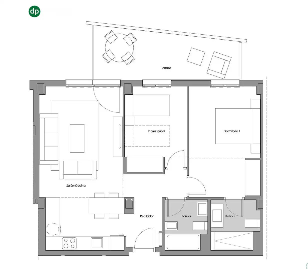 Attic for sale in Salobreña  with Air Conditioner, Terrace and Storage room