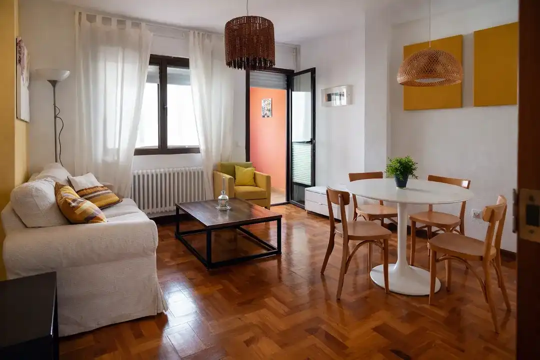 Sala de estar de Piso en venta en Barañáin / Barañain con Calefacción y Trastero