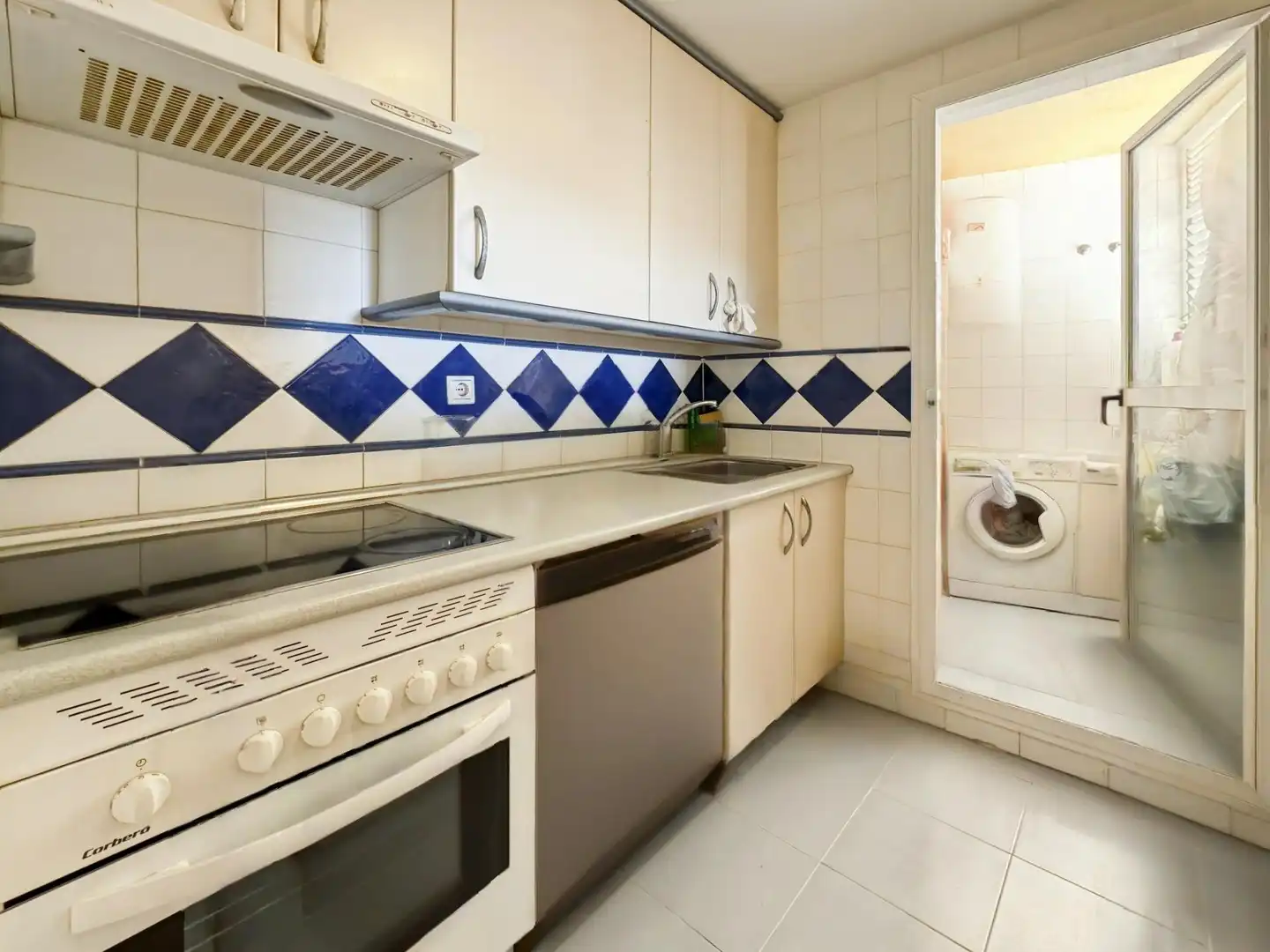 Cocina de Apartamento en venta en Benidorm con Calefacción y Terraza