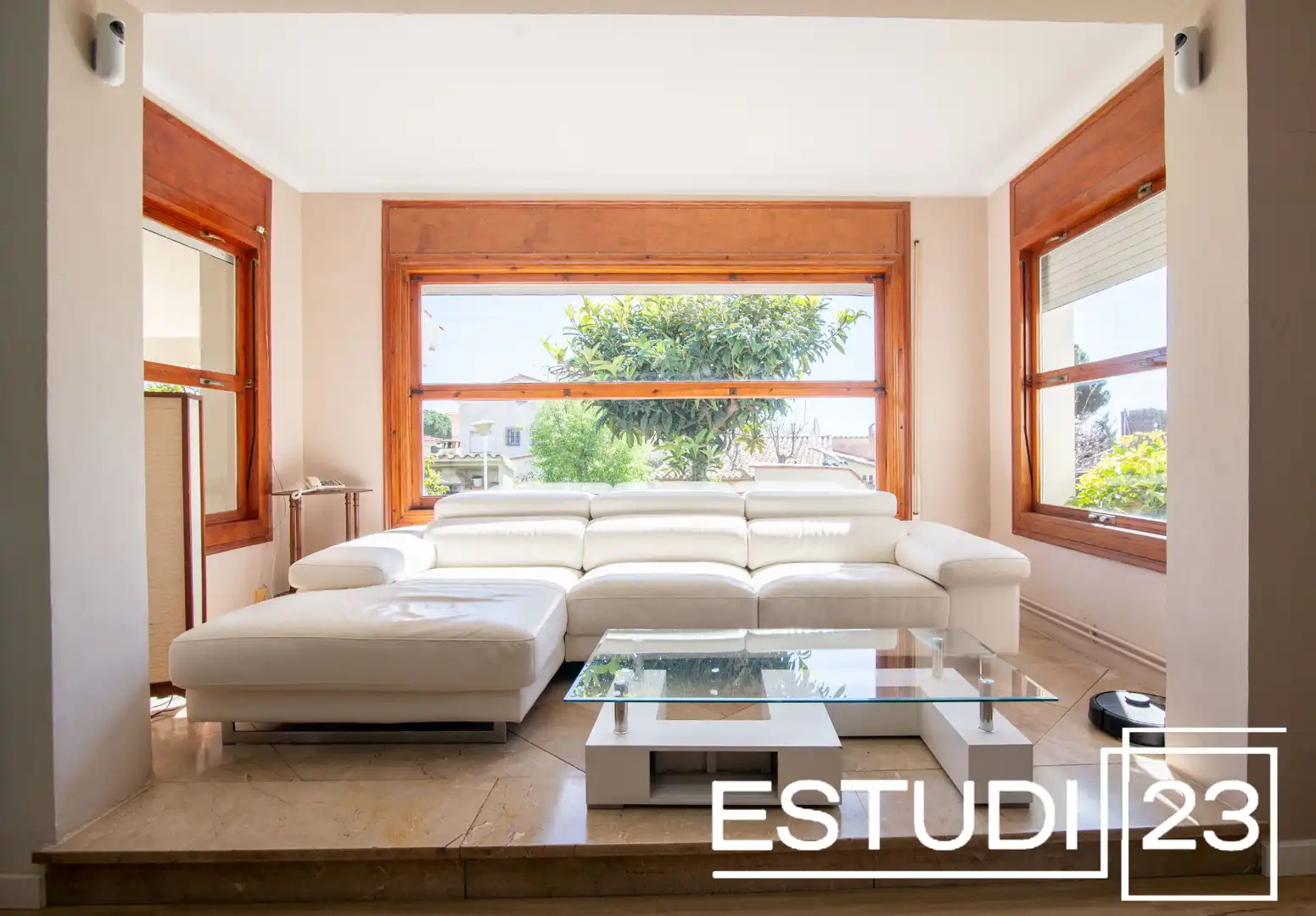 Sala de estar de Casa o chalet en venta en Vilassar de Dalt con Calefacción, Jardín privado y Terraza