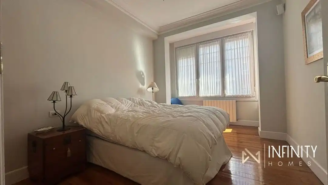 Bedroom of Flat for rent in Bilbao   with Heating, Terrace and Balcony