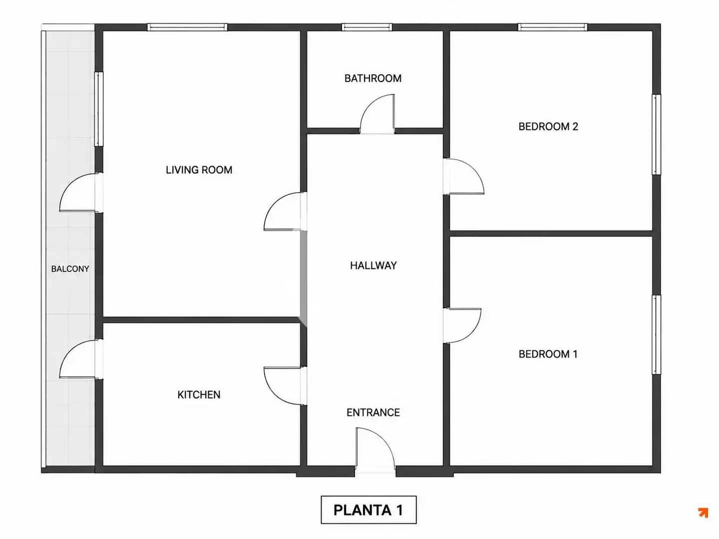 Flat for sale in Cornellà de Llobregat  with Heating and Balcony