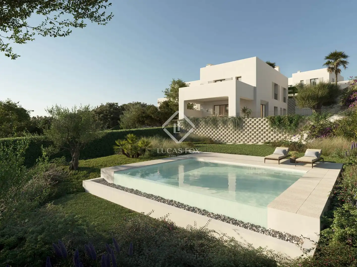Jardín de Casa o chalet en venta en San Roque con Aire acondicionado, Calefacción y Jardín privado