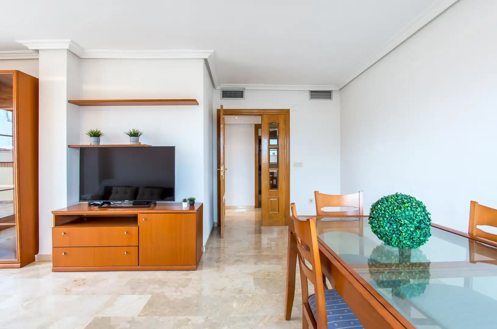 Sala de estar de Ático en venta en Murcia con Aire acondicionado, Terraza y Trastero