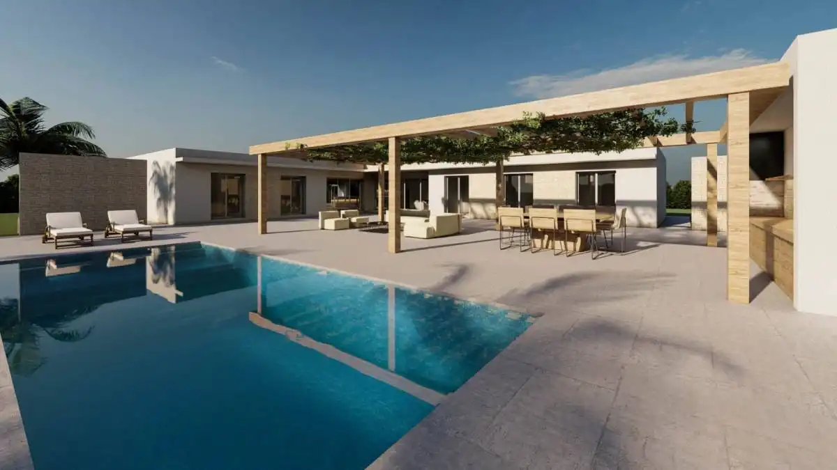 Villa mit Pool zum Verkauf in Cam. los Tonecas