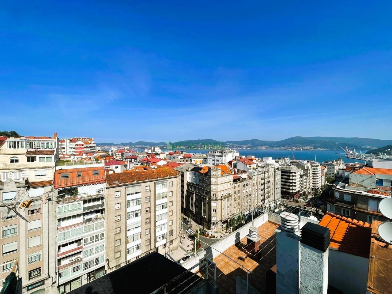 Exterior view of Attic for sale in Vigo   with Heating, Terrace and Storage room