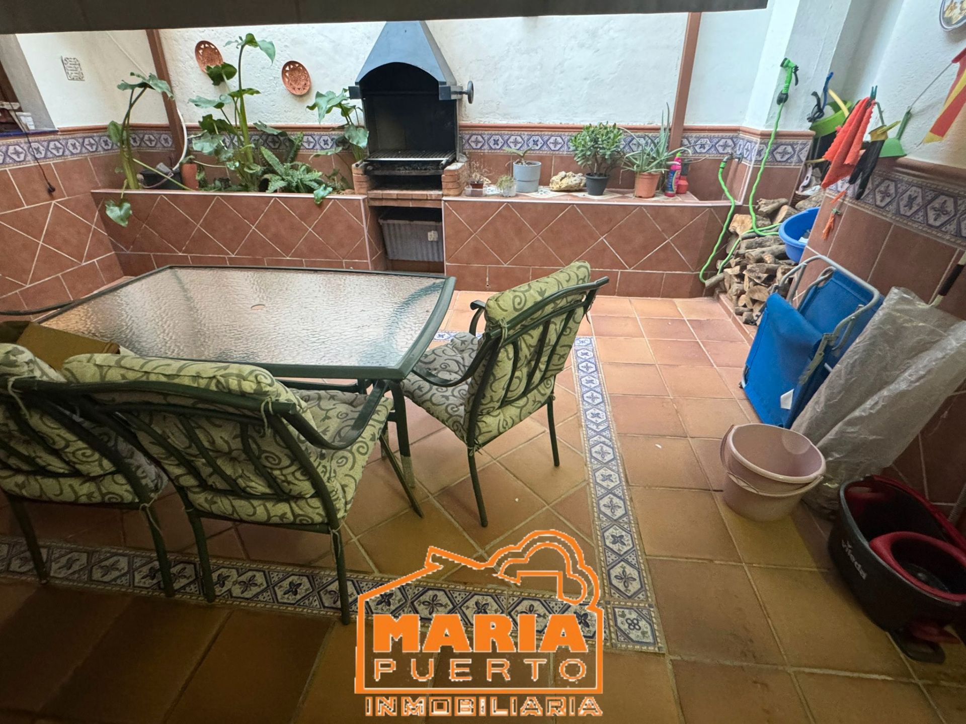 Jardí de Casa adosada en venda en Málaga Capital amb Terrassa