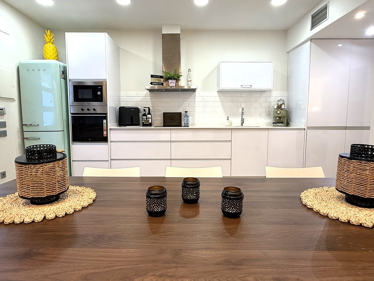 Kitchen of Planta baja for sale in Sant Boi de Llobregat  with Air Conditioner, Heating and Parquet flooring