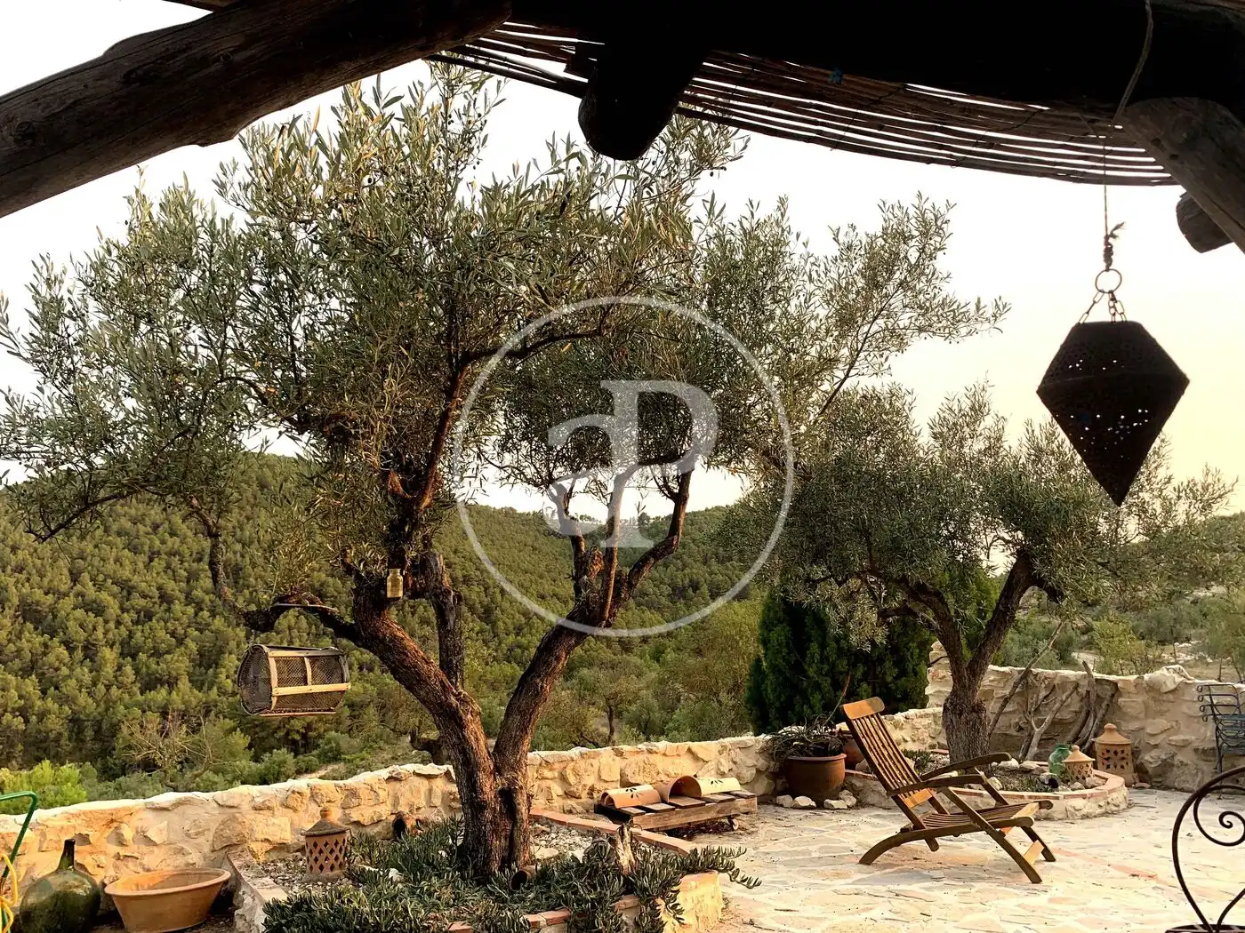 Terrassa de Finca rústica en venda en Torremanzanas / La Torre de les Maçanes amb Calefacció, Jardí privat i Terrassa