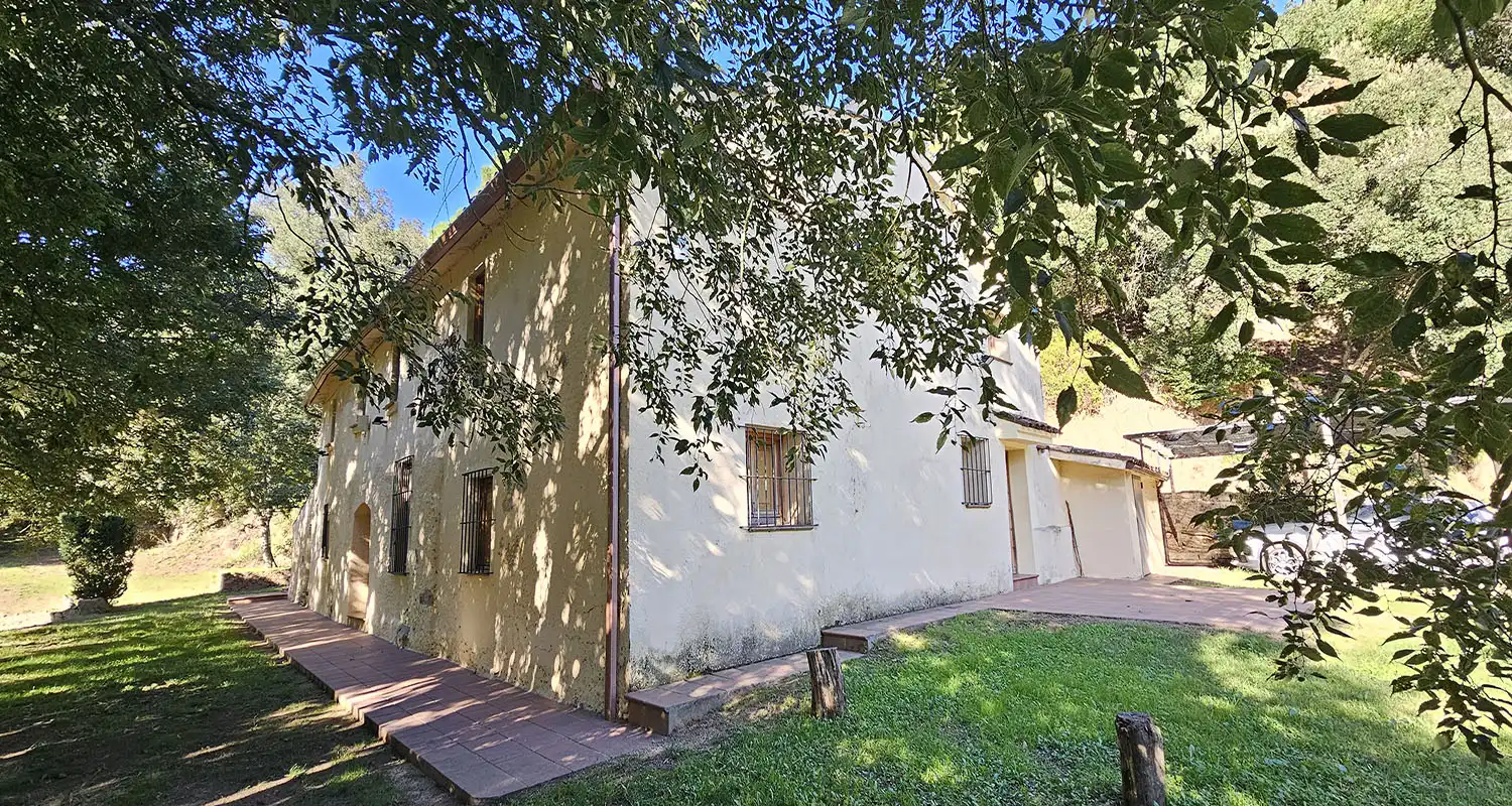 Vista exterior de Finca rústica en venta en Sant Celoni con Aire acondicionado, Calefacción y Jardín privado