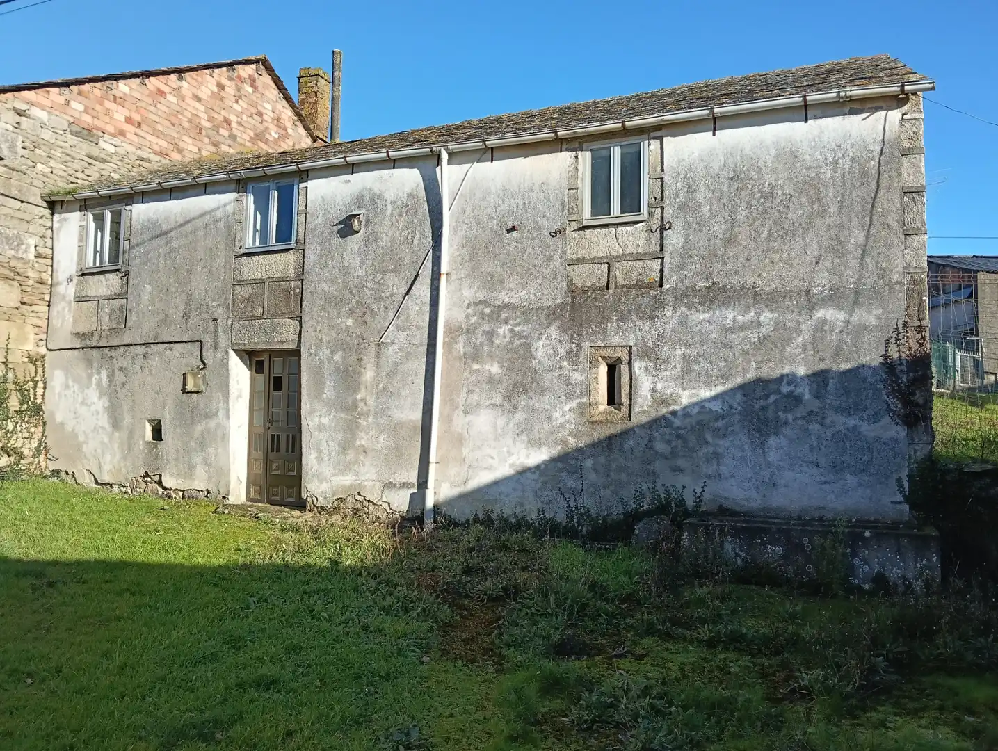 Vista exterior de Casa o chalet en venta en Friol con Jardín privado y Trastero