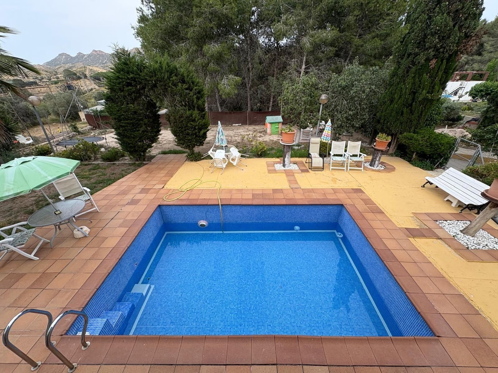 Swimming pool of Country house for sale in  Murcia Capital  with Heating, Private garden and Terrace