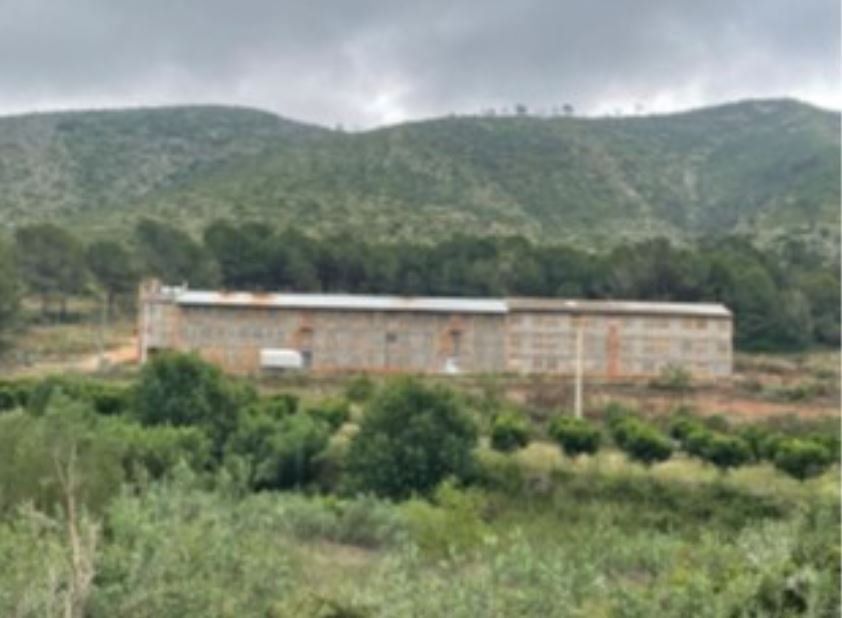 Exterior view of Industrial buildings for sale in Cheste