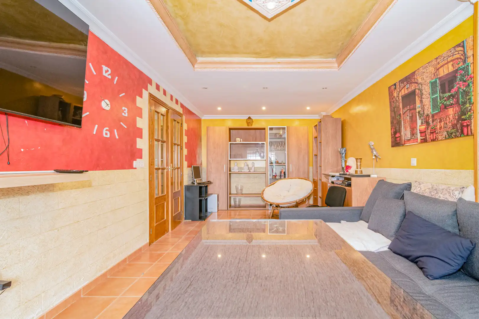 Sala de estar de Casa o chalet en venta en Alfacar con Balcón