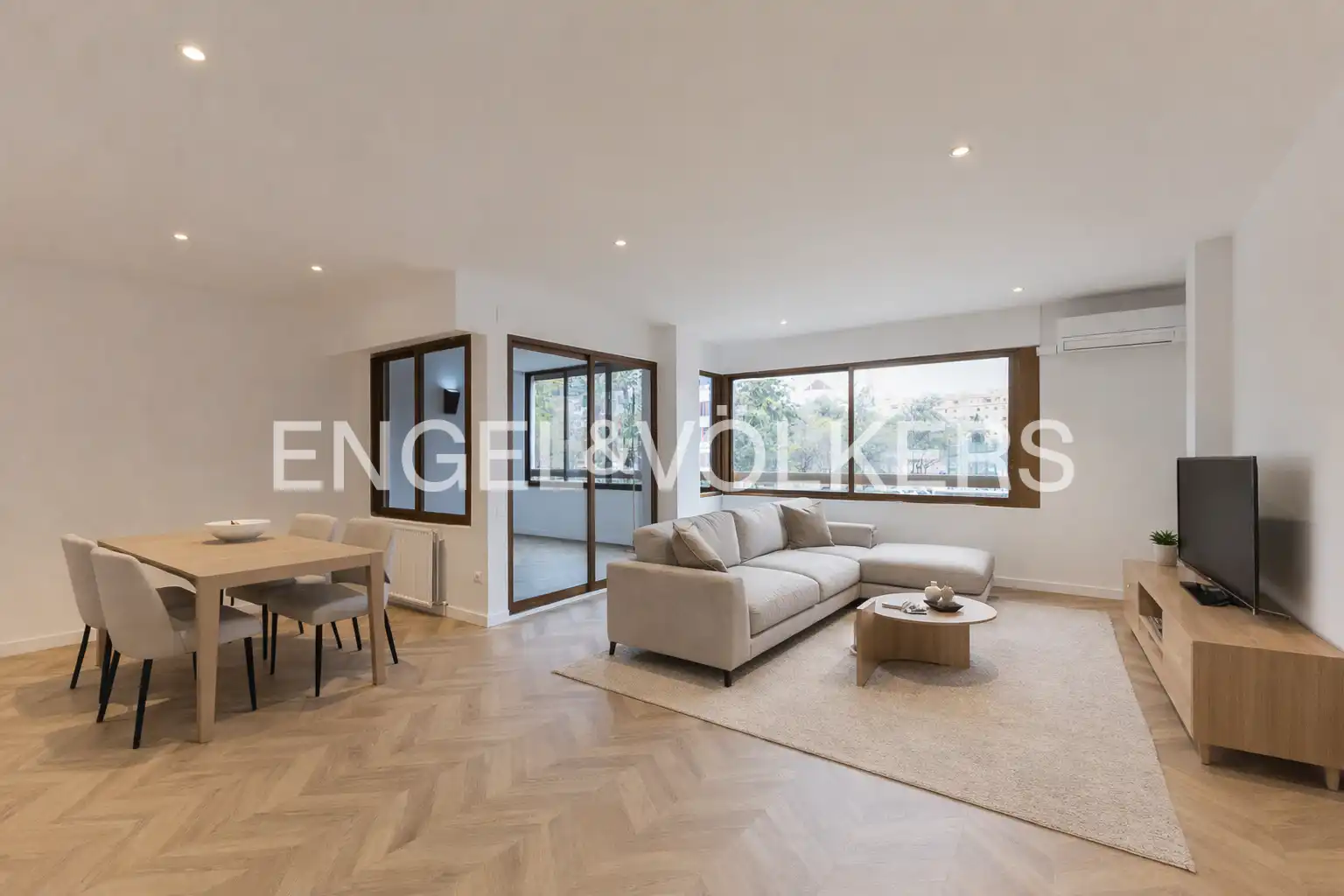 Sala de estar de Piso en venta en Valencia con Aire acondicionado, Calefacción y Parquet