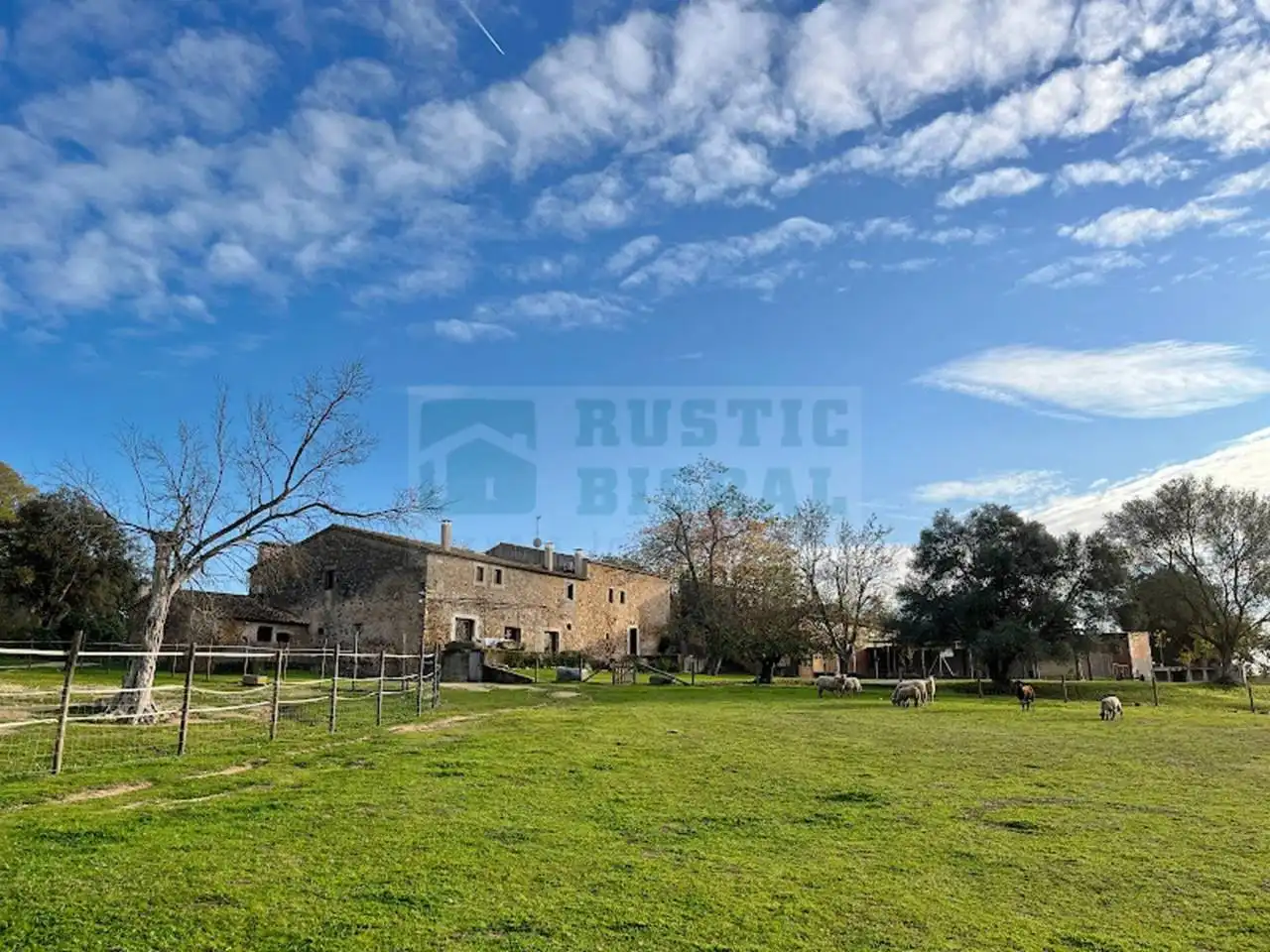 Vista exterior de Finca rústica de lloguer en Llagostera amb Calefacció, Jardí privat i Moblat