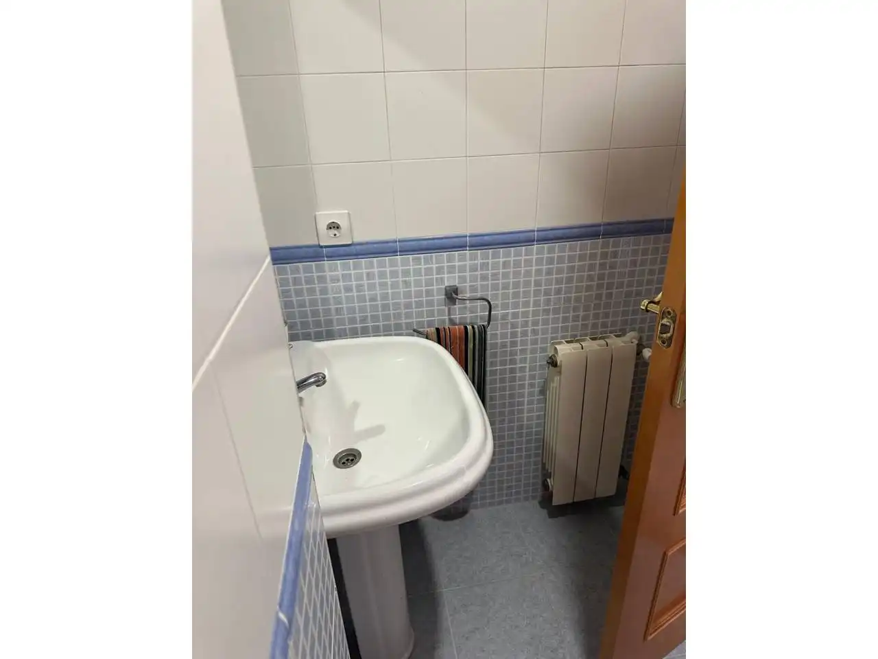 Bany de Dúplex de lloguer en Valencia amb Calefacció, Terrassa i Moblat