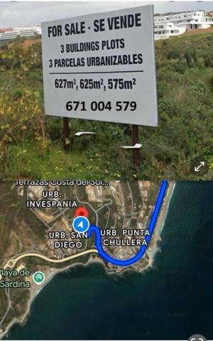 Terreno residencial en Venta en Urbanización San Diego en Torreguadiaro - San Diego