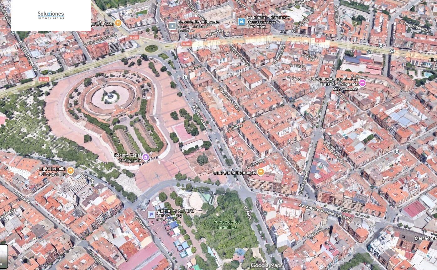 Exterior view of Flat for sale in  Albacete Capital  with Air Conditioner