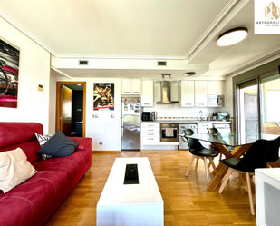 Living room of Apartment for sale in  Valencia Capital  with Air Conditioner, Terrace and Balcony