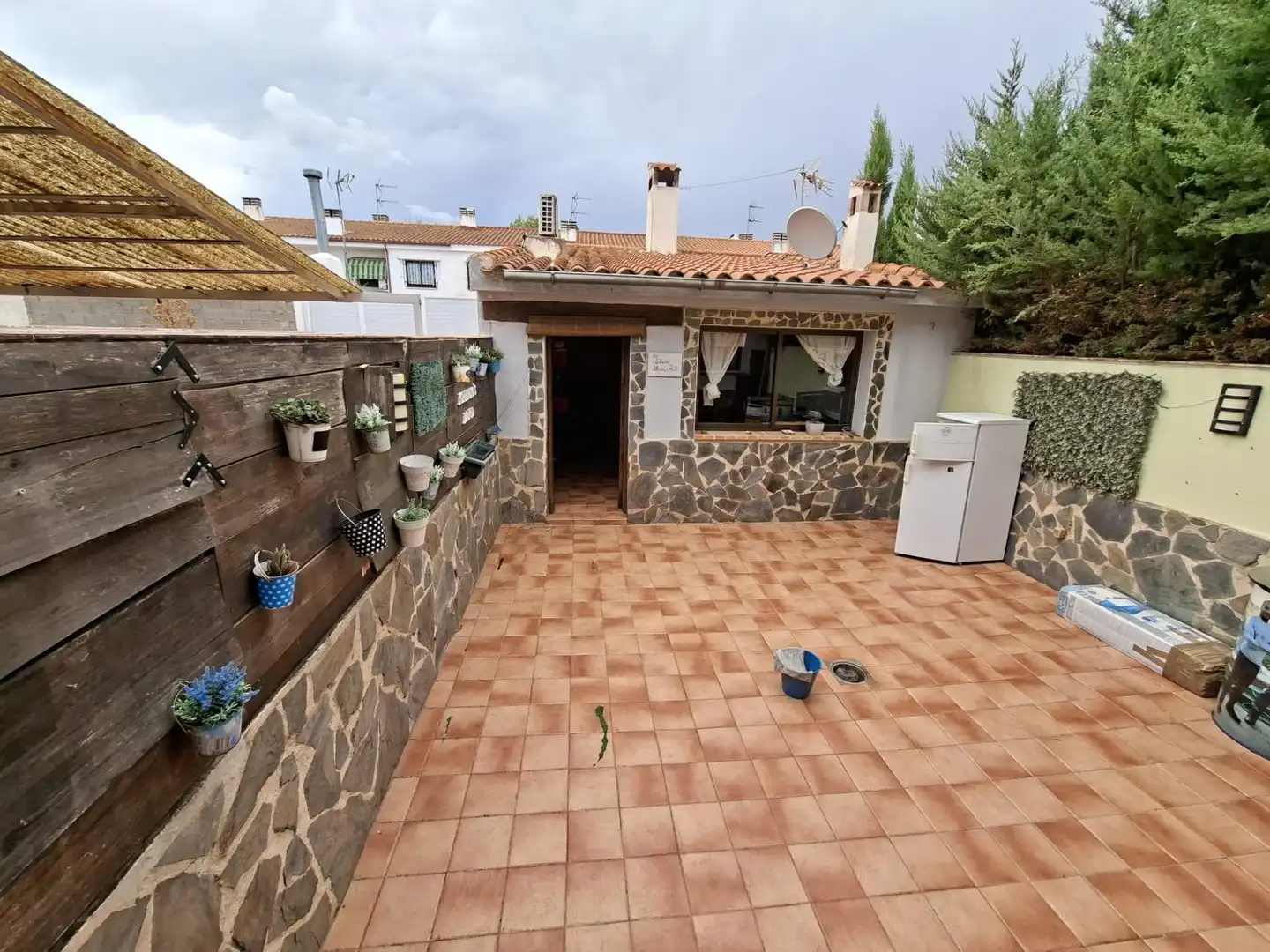 Jardín de Casa adosada en venta en Miguelturra con Aire acondicionado, Calefacción y Terraza