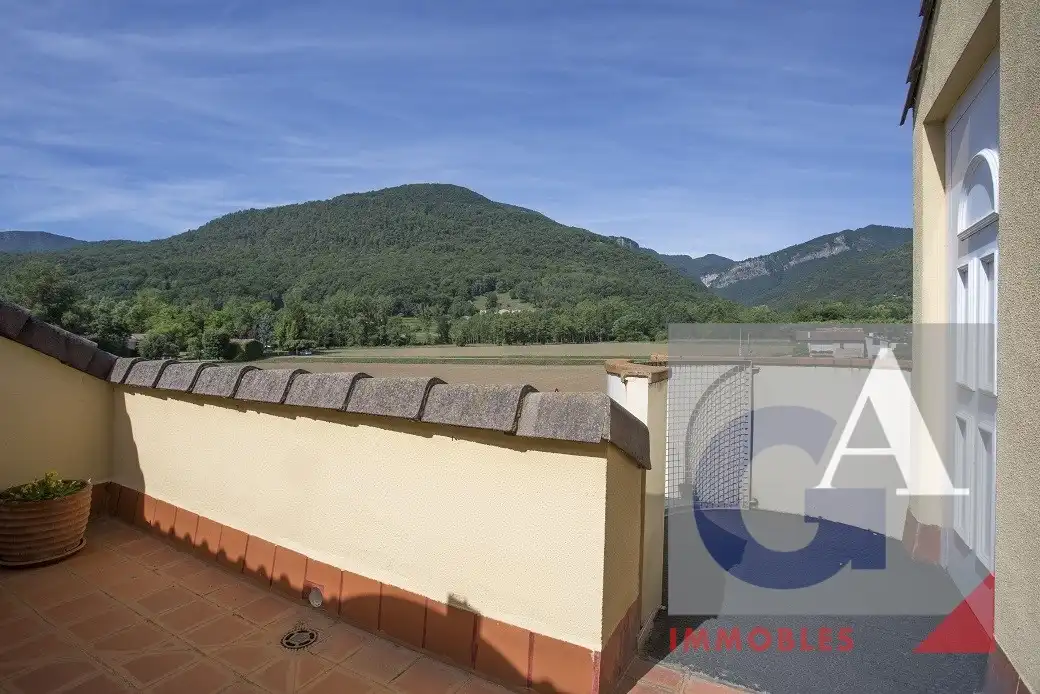 Casa amb terrassa en venda a La Vall d'en Bas, imagen 37