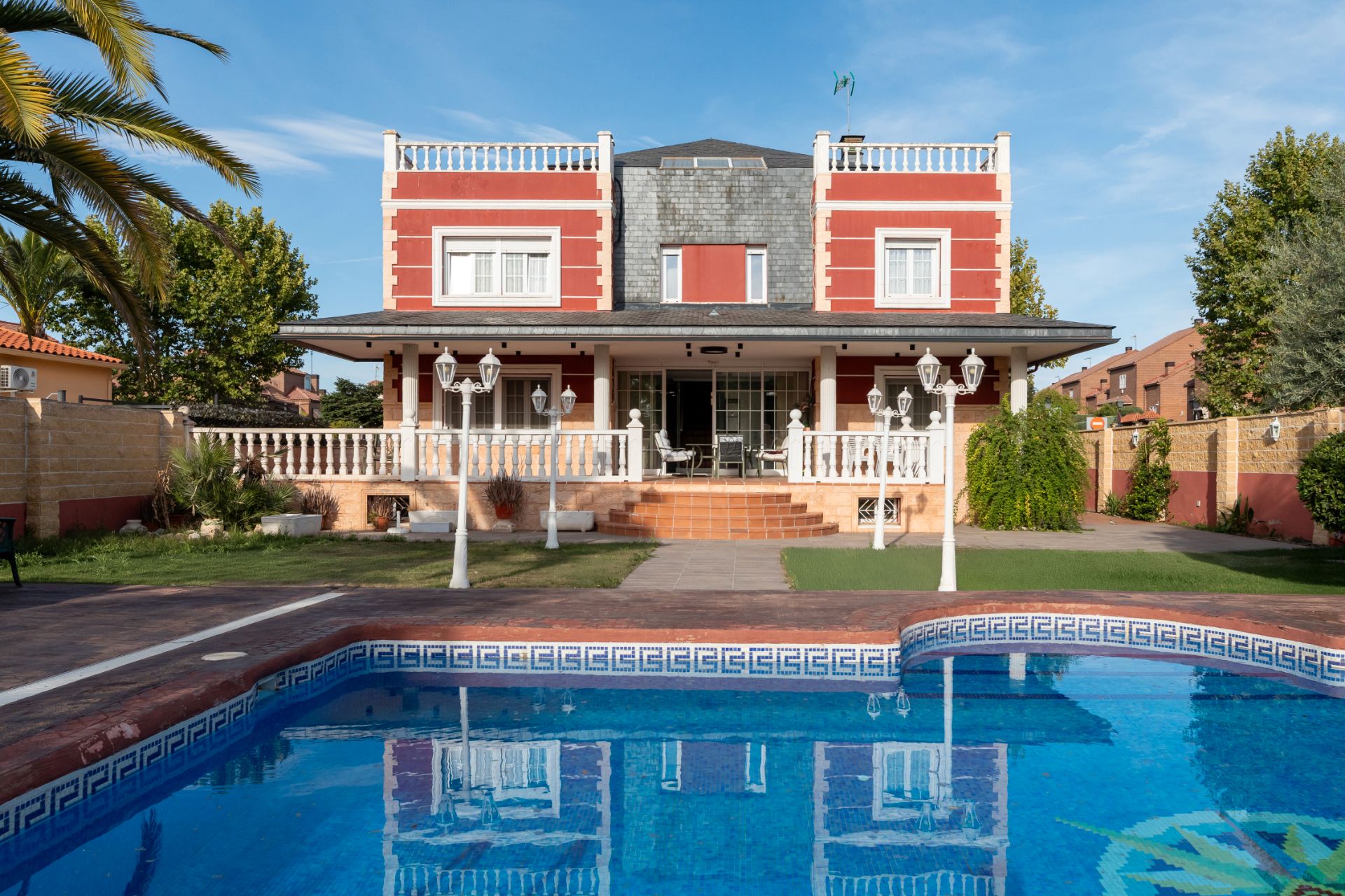 Garden of House or chalet for sale in Arroyomolinos (Madrid)  with Air Conditioner, Heating and Private garden