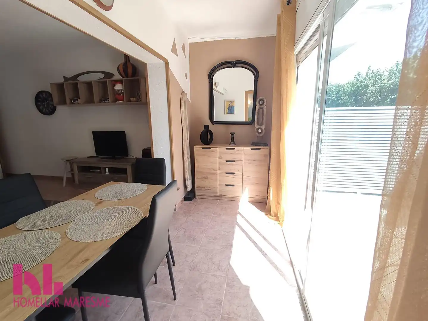 Dining room of Flat for sale in Santa Susanna  with Terrace and Community pool