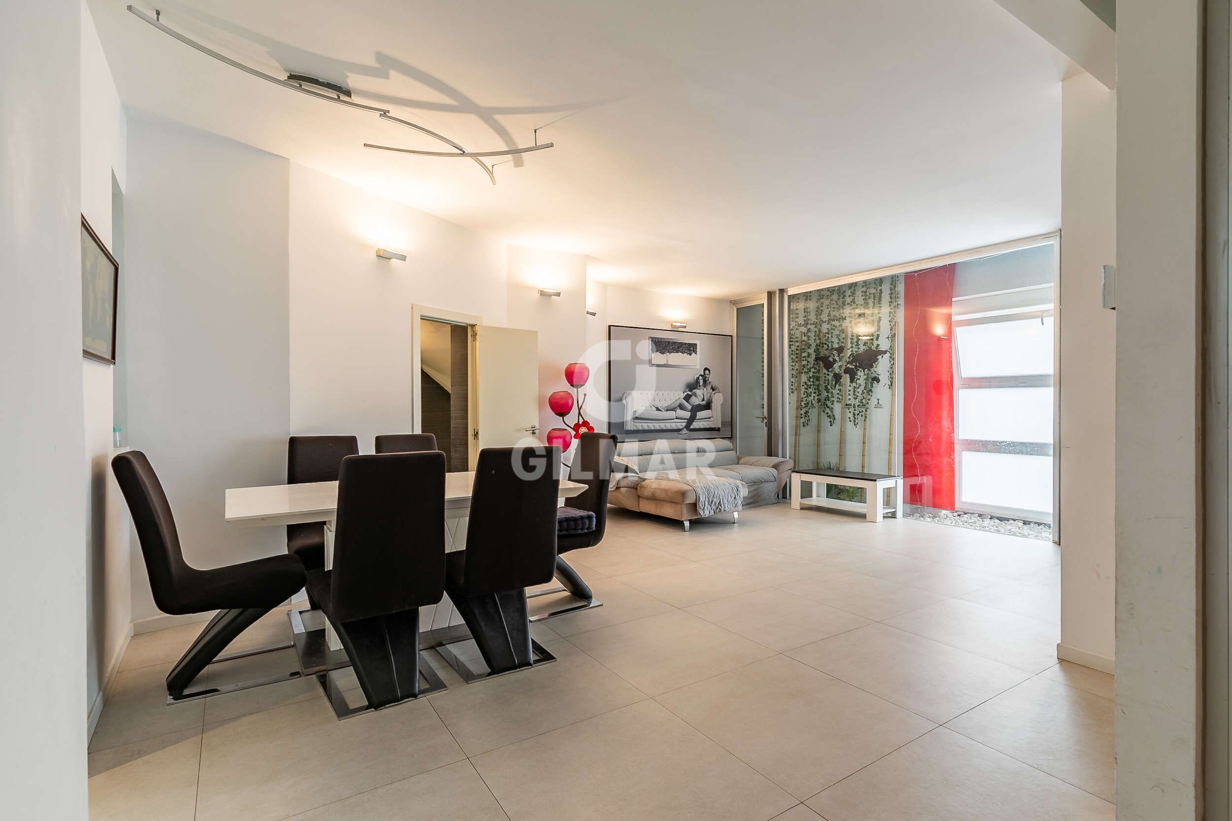 Living room of Flat for sale in  Madrid Capital  with Heating and Balcony