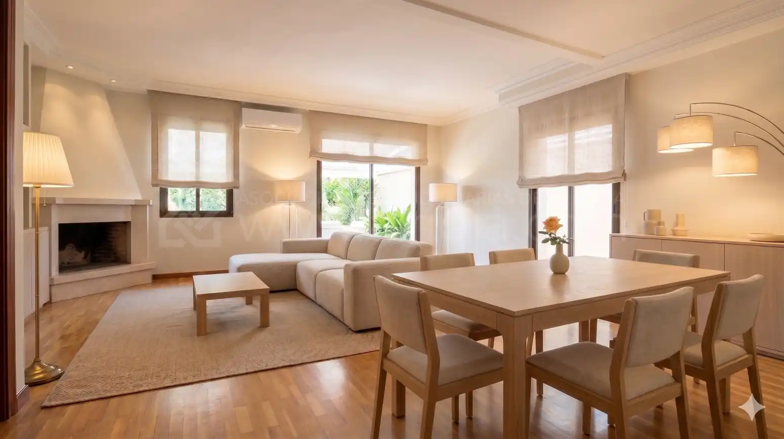 Sala de estar de Casa o chalet en venta en  Logroño con Aire acondicionado, Calefacción y Parquet