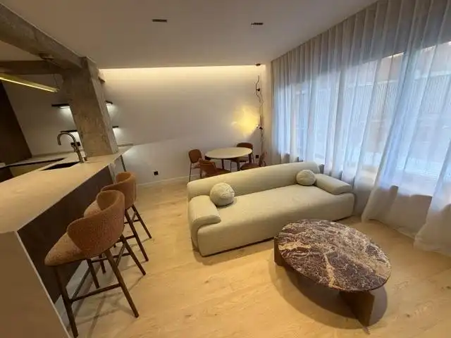 Wohnzimmer von Wohnungen zum Verkauf in León Capital  mit Parkett