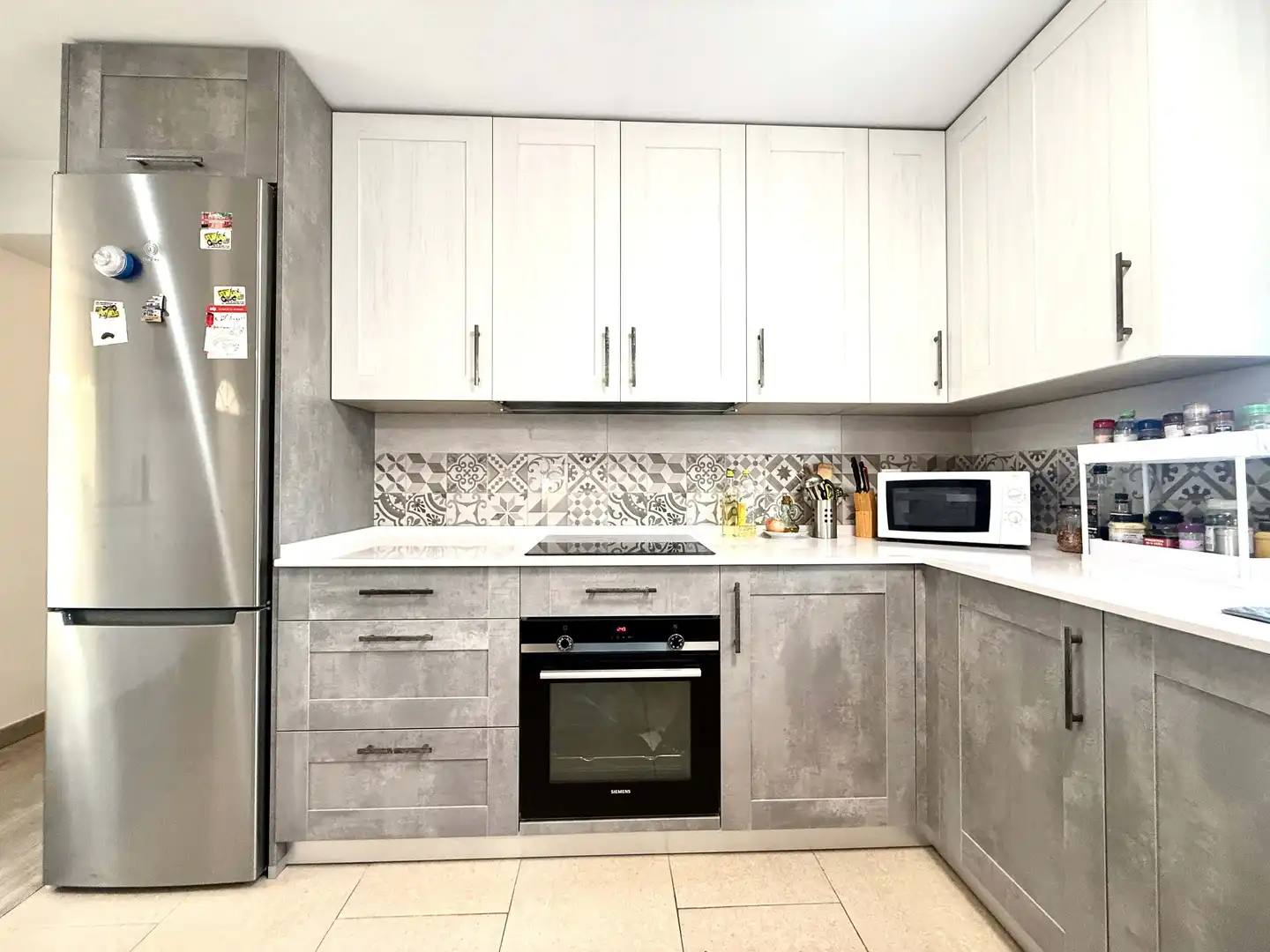 Cocina de Casa o chalet en venta en Villanueva de la Torre con Aire acondicionado, Calefacción y Terraza