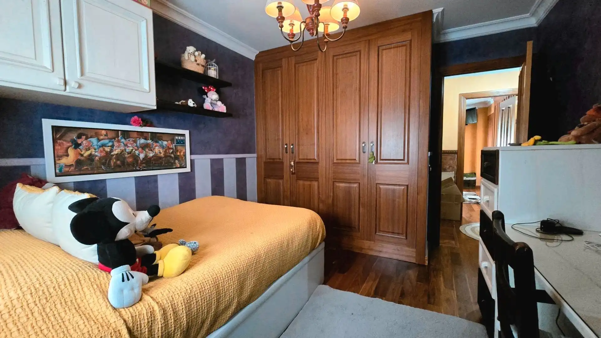 Habitación de Casa adosada en venta en Alcalá de Henares con Aire acondicionado, Calefacción y Jardín privado