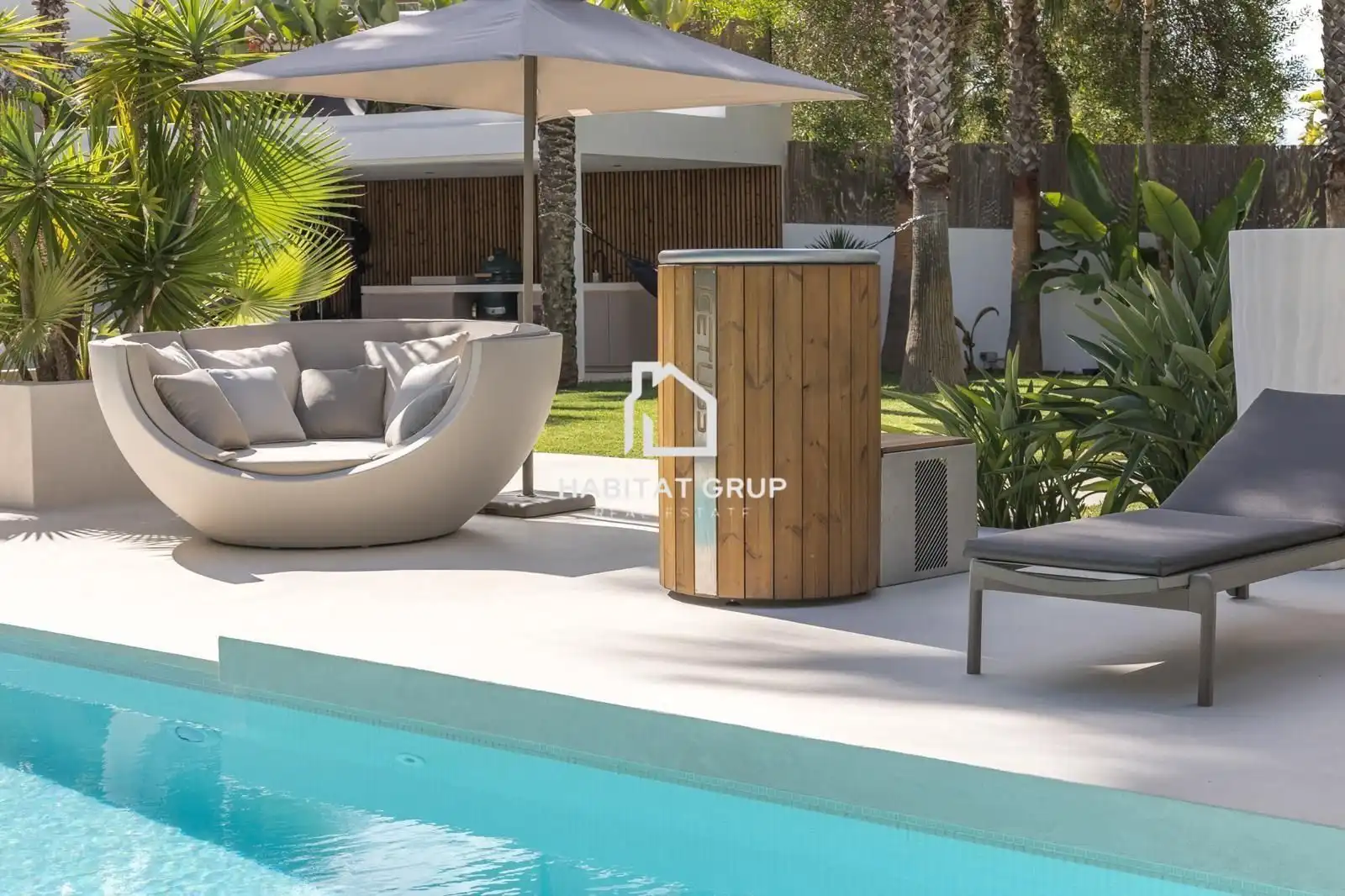 Jardí de Casa o xalet de lloguer en Eivissa amb Aire condicionat, Calefacció i Jardí privat