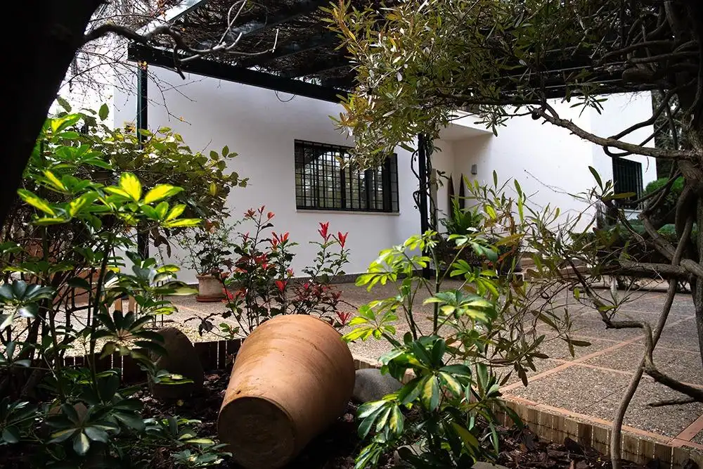 Jardín de Casa o chalet en venta en Bormujos con Aire acondicionado, Calefacción y Jardín privado