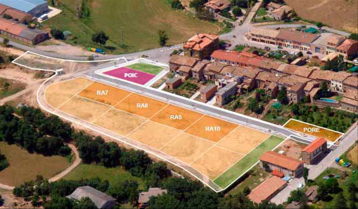Vista exterior de Residencial en venda en Lluçà