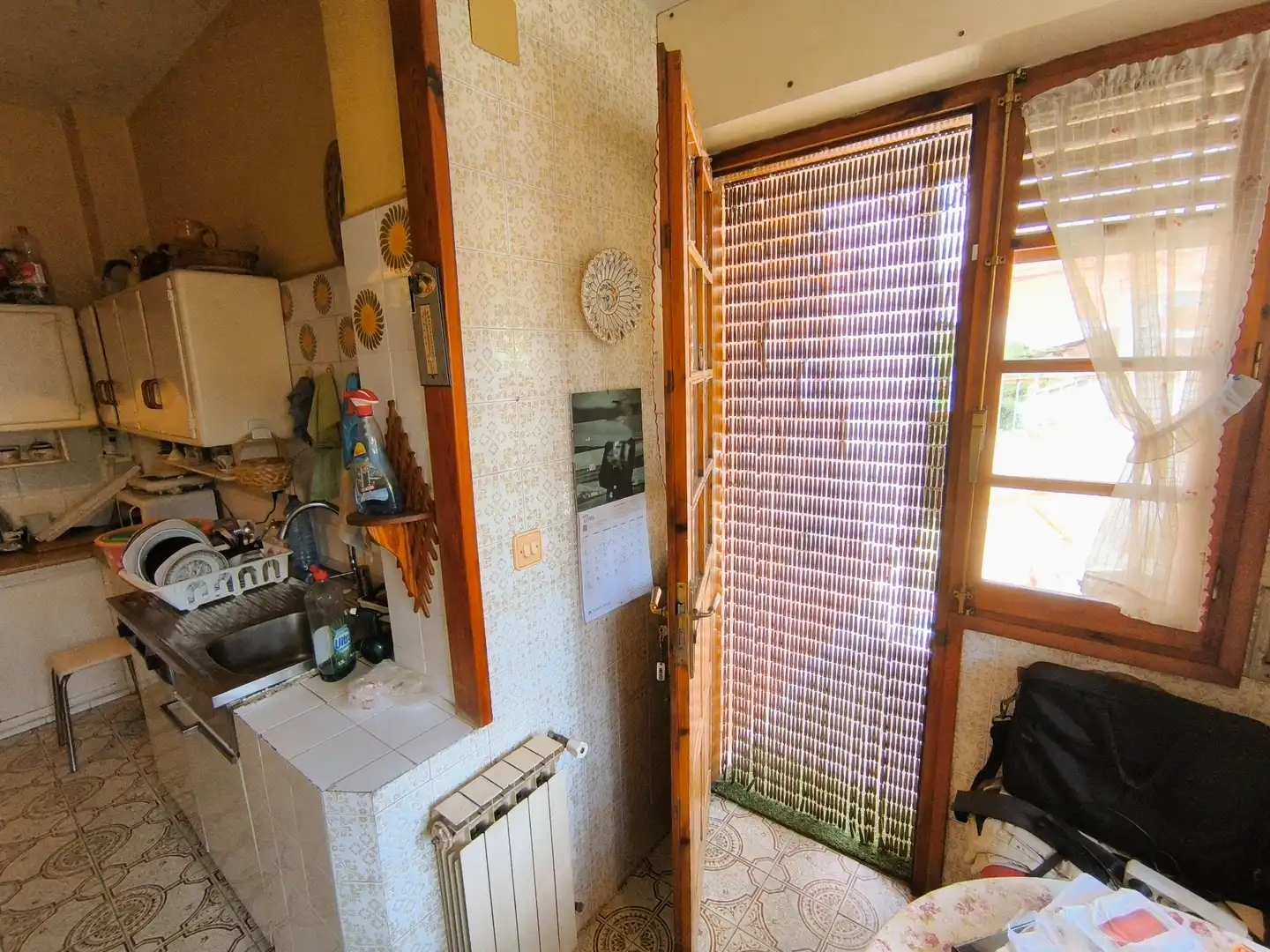 Cuina de Casa o xalet en venda en Palencia amb Calefacció, Jardí privat i Parquet