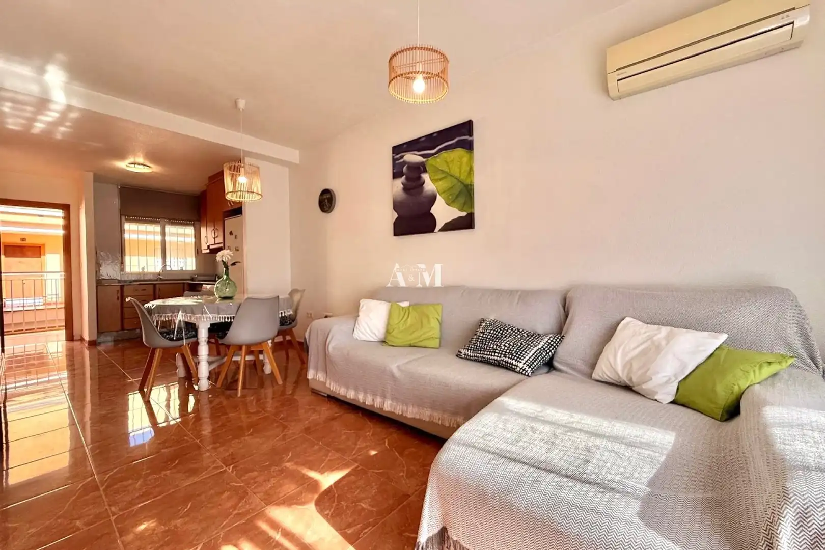 Sala de estar de Piso de alquiler en Rafal con Aire acondicionado, Calefacción y Terraza