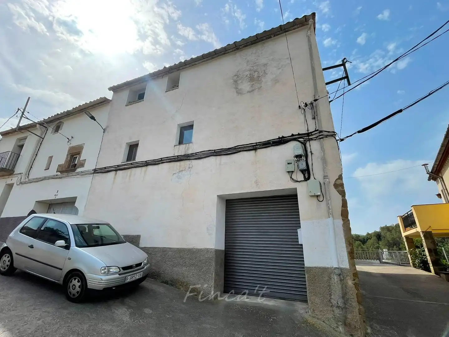 Vista exterior de Casa adosada en venda en Monistrol de Calders amb Calefacció
