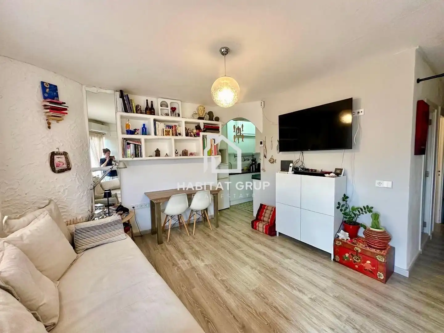 Sala de estar de Piso en venta en Formentera con Aire acondicionado, Calefacción y Terraza