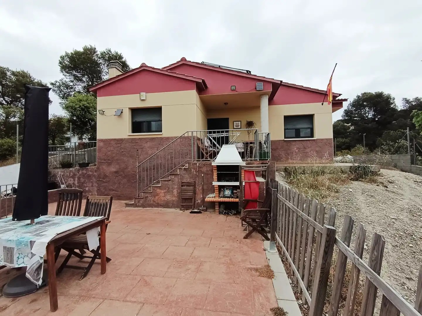 Vista exterior de Casa o chalet de alquiler en Piera con Calefacción, Jardín privado y Terraza