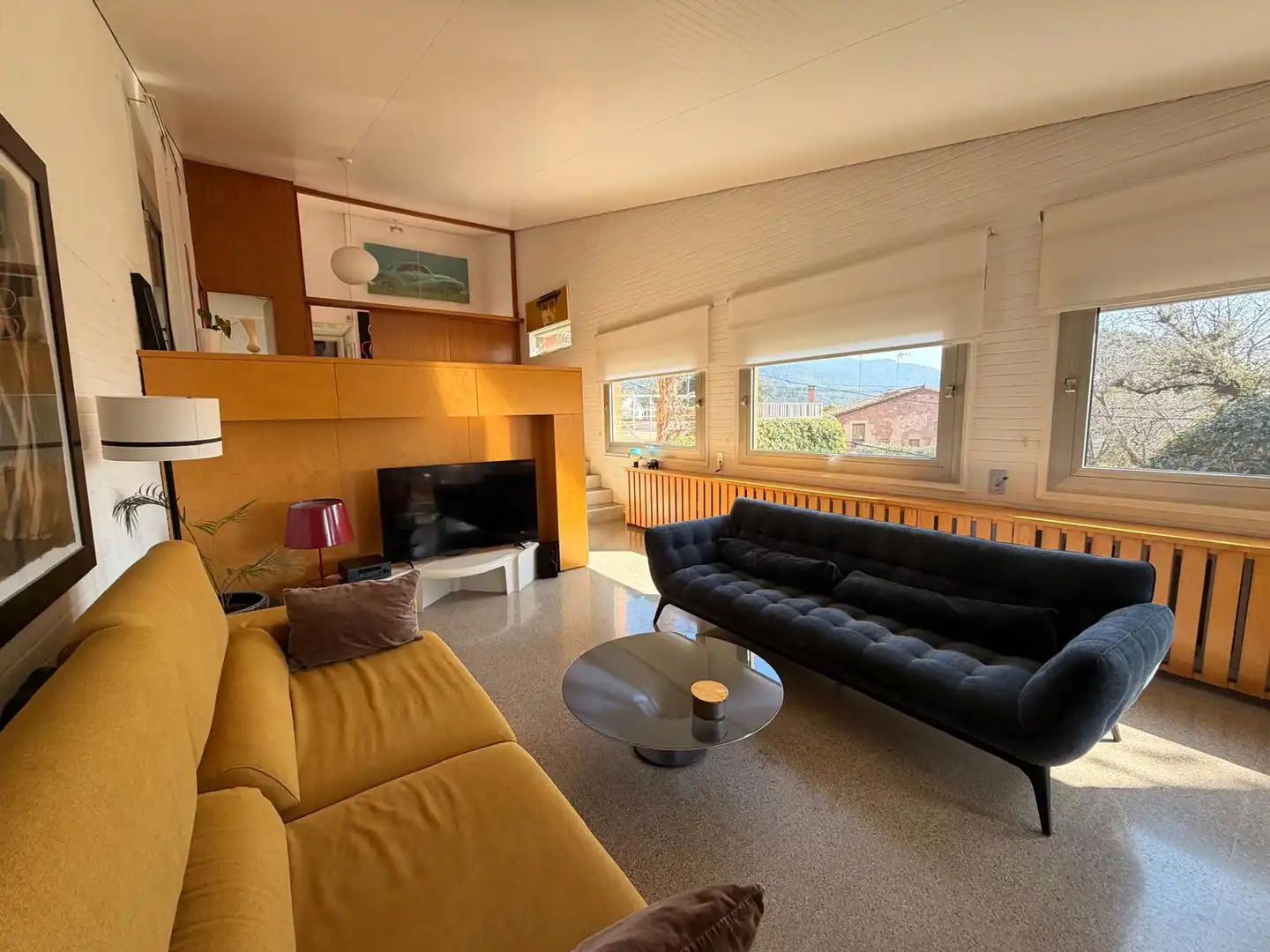 Living room of Houses for sale in Castellar del Vallès  with Air Conditioner, Heating and Private garden