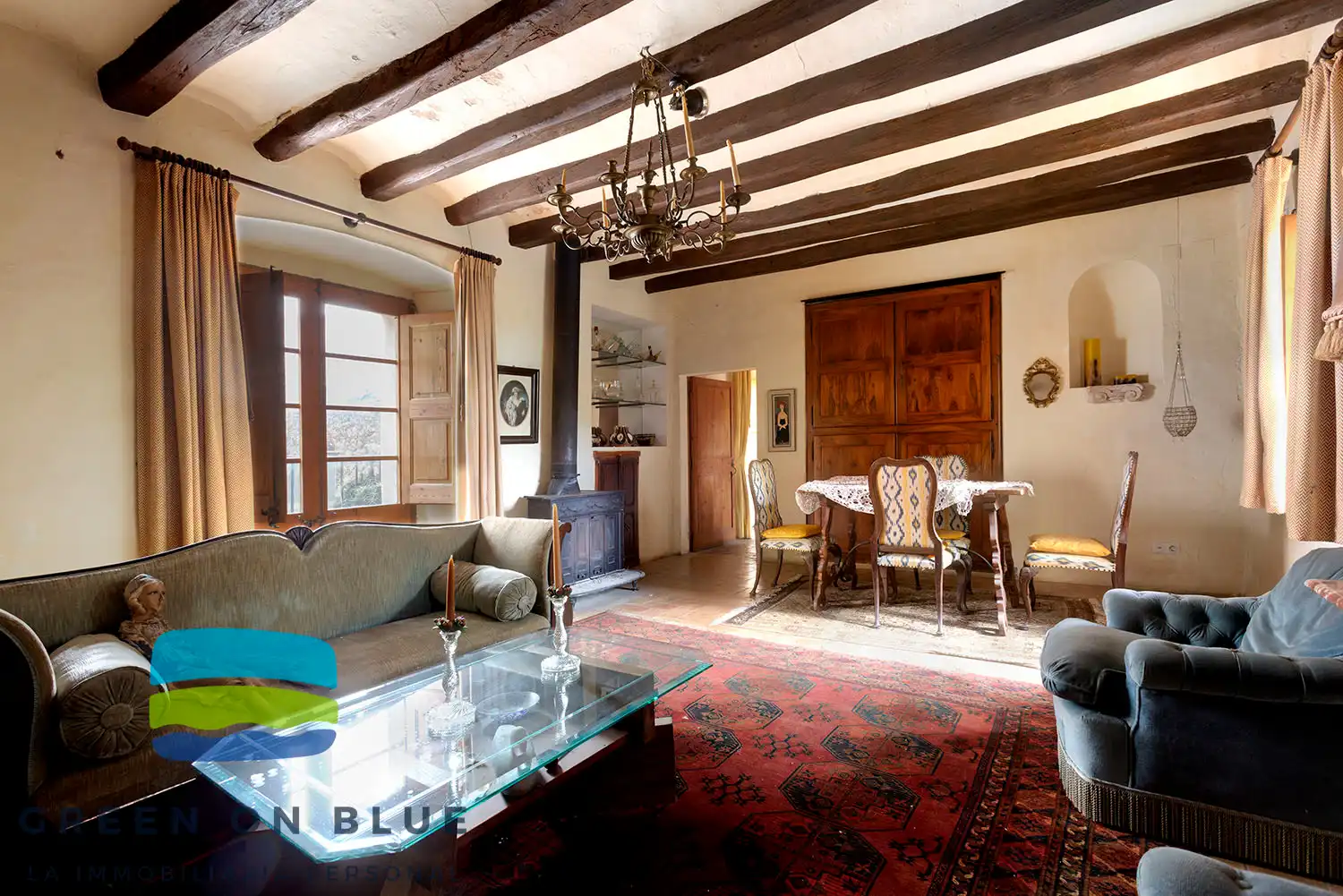 Living room of Country homes for sale in Peralada  with Heating, Private garden and Terrace